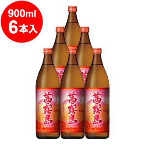 茜霧島(あかねきりしま）芋焼酎　900ml×6本／1本あたり1134円+税｜kumakuma