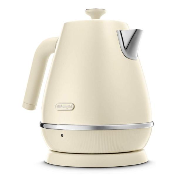 デロンギ(DeLonghi)ディスティンタ・ぺルラ・コレクション イエロー 電気ケトル 1L KBI...