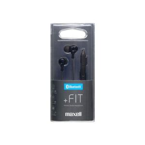 マクセル(maxell) Bluetooth対応ワイヤレスカナル型ヘッドホン MXH-BTC110BK｜kumakumastore