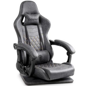 Dowinx ゲーミング座椅子 ゲーミングチェア 座椅子 腰が痛くならない 回転座椅子 おしゃれ ゲーム座椅子 ゲーミング パソコンチェア｜kumakumastore