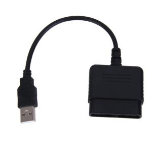 ノーブランド 品PS2 PS3プレイステーション2 3 用 プラスチック製 PC USB PS2→ PS3 コントローラー コンバータ アダ｜kumakumastore