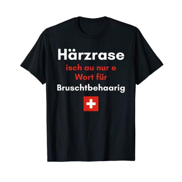 スイスギフト スイス製 箴言 スイス製 ドイツ方言 Tシャツ