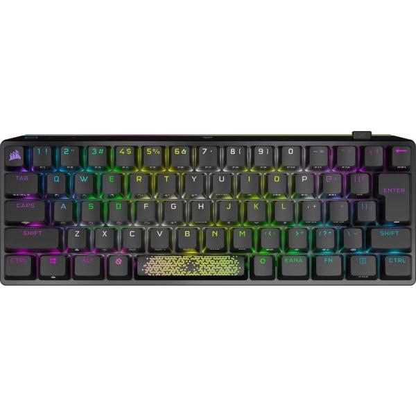 CORSAIR USB-A K70 PRO MINI RGB 60% ワイヤレスゲーミングキーボード...