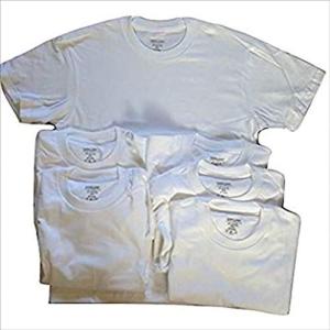カークランド(Kirkland) メンズ ホワイトTシャツ 6枚組 日本サイズ XL｜kumakumastore
