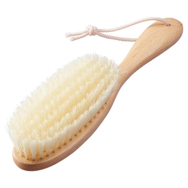 ナカタハンガー日本製 洋服ブラシ 天然毛 豚毛 Clothes Brush Hog Bristle ...