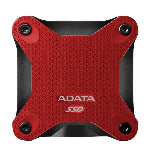 ADATA Technology SD600 外付けSSD 512GB レッド ASD600-512...
