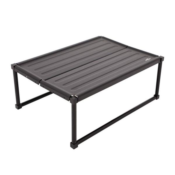 Soomloom折り畳み式テーブル アルミ製 超軽量 組み立て 498g S 36(L)X25(W)...