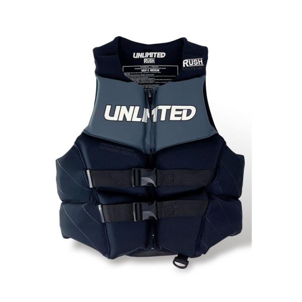 UNLIMITED ライフジャケット 水上バイク ネオプレン ウェット素材 小型船舶特殊 メンズ J...