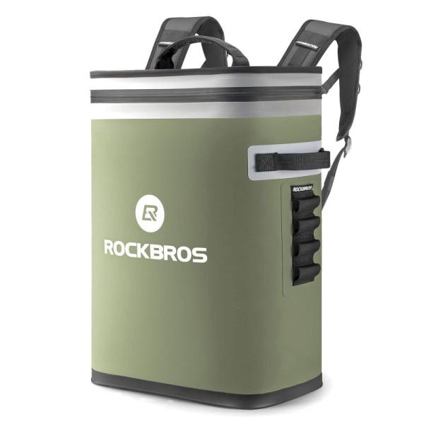 ROCKBROS(ロックブロス)クーラーボックス 保冷バッグ リュック型 ソフトクーラー 高保冷力 ...