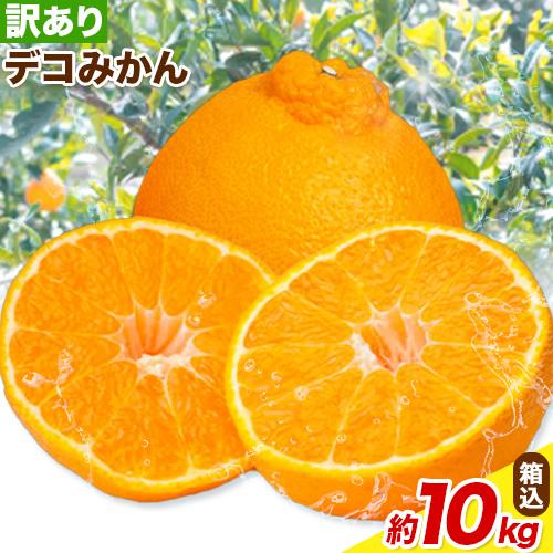 みかん デコポン と同品種 送料無料 デコみかん 訳あり 熊本県産 箱込約10kg 内容量9kg +...