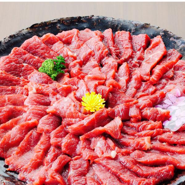 【訳あり 限定50セット】馬刺し 国産 上霜降り トロ 10人前 500g (50g×10) 馬肉 ...