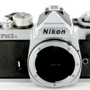 CONTAX ニコン Nikon フィルムカメラ FM3A シルバー : カメラ CONTAX ニコン Nikon フィルムカメラ FM3A シルバー : カメラ