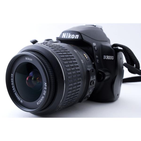 【中古】Nikon ニコン D3000 AF-S 18-55 レンズキット