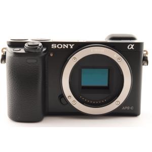 ソニー SONY α6000 ボディ ブラック ILCE-6000 B SDカード付き 