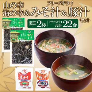 ご飯のお供 佃煮 インスタント みそ汁 保存食 非常食 お歳暮 ギフト フリーズドライ　山の幸海の幸とフリーズドライみそ汁