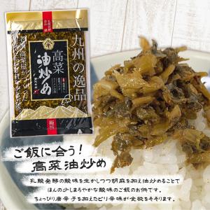 阿蘇高菜漬け 高菜油炒め250g 伝統の製法に...の詳細画像2