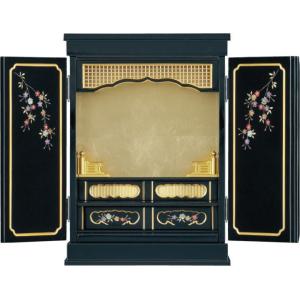 仏壇 モダン 上置き モダン仏壇 家具調仏壇 金仏壇 しだれ桜16号 リビング おしゃれ 保証付き ...