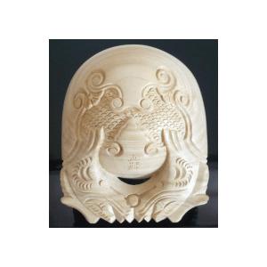 木魚 杢魚 本楠 上彫 7.0寸 : 熊野古道仏壇センター - 通販 木魚 杢魚 本楠 上彫 7.0寸 : 熊野古道仏壇センター - 通販