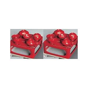 仏膳椀 ＰＣ 惣朱 入子 6.5寸