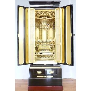 仏壇 金仏壇 大阪型 西 宝輪16号 着後レビューで専用仏具半額 配送・設置無料