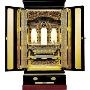 仏壇 金仏壇 大阪型 総金箔 東 宝輪四五 着後レビューで専用仏具半額 配送・設置無料