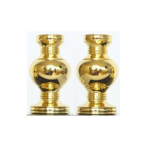 華鋲 金メッキ １対 2.5寸