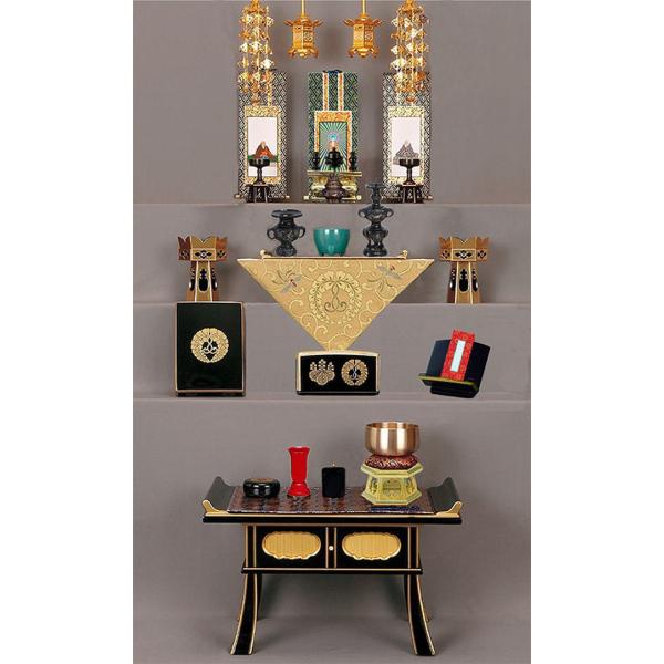 浄土真宗本願寺派（お西）18号用仏具セット