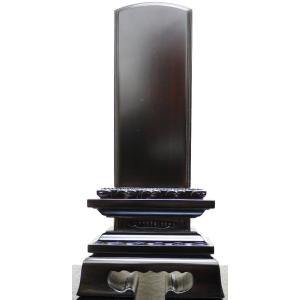 位牌 唐木位牌 春日楼門 黒檀 紫檀 蓮華付 5.5寸