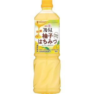 ミツカン 業務用フルーティス りんご酢柚子はちみつ 6倍濃縮タイプ 1000ml×8本｜kumano-nakatani