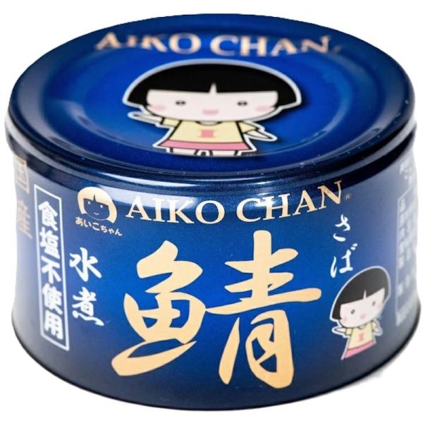 【伊藤食品】あいこちゃん 青の鯖水煮食塩不使用 150g×24缶