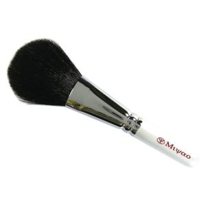 5-69　Miyao　熊野化粧筆メイクブラシ・ホワイトパール5点セット　熊野筆 送料無料】ホワイトパール5本セット[ショート軸タイプ] BW-8 - 熊野筆