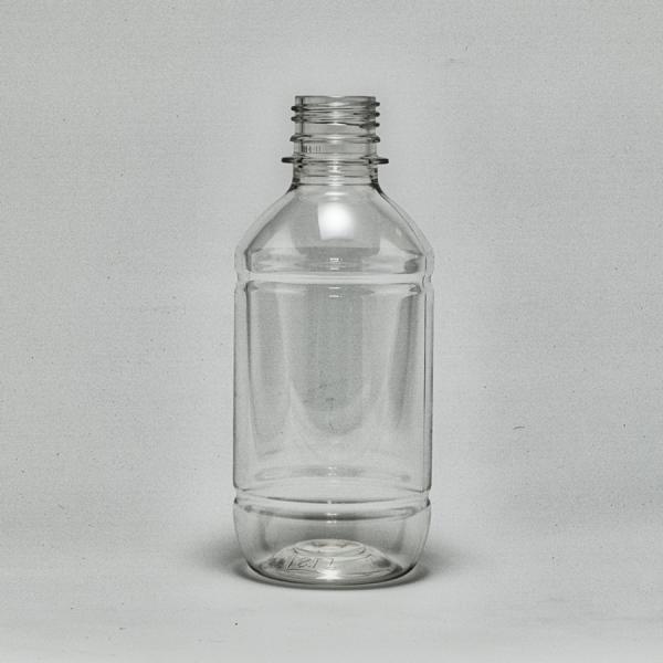 ペットボトル容器・丸(300ml×80本)28mmキャップ付き