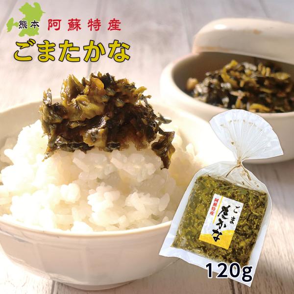 高菜 ごまたかな 高菜漬け 120g 熊本 漬物 お取り寄せ