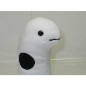 チンアナゴ ぬいぐるみ 押し笛 おもちゃ 水族館 AQUA にぎっ太郎