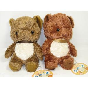 ぬいぐるみ クマ 内藤デザイン みみくま（ココア）M : ぬいぐるみの