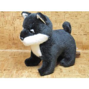 シナダ ぬいぐるみ 豆子犬 黒柴 : シナダオンラインショップYahoo!店