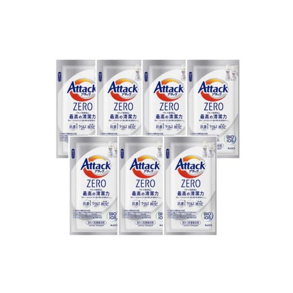 液体洗剤 ZERO ワンパック 10g×7個 小分け 旅行 トラベル ビジネス