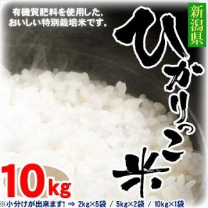 ((令和5年度))新潟ひかりっこ 新潟県産　特別栽培米　ひかりっこ米 10kg (2kg×5袋 / 5kg×2袋 / 10kg×1袋)｜kumazou2
