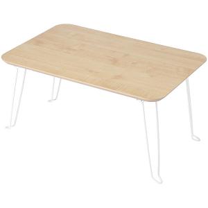 コーナン オリジナル 鏡面折畳 テーブル ナチュラル 4530 約幅45X奥行