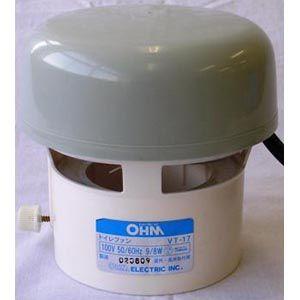 OHM 先端形トイレファン  ＶＴ−１７ 00-6578