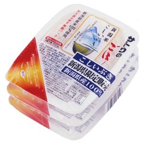 サトウ食品　新潟県産こしいぶき3ｐ　12パック入り｜kumazou2