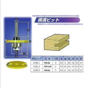 ARDEN　トリマ・ルータービット横溝ビット　YM-3G