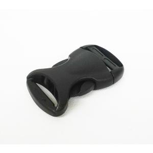 25mm NIFCO プラバックル 差込バックル Rタイプ ブラック色