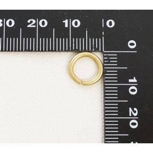 1.6×7mm リング 丸カン 真鍮ブロンズ色...の詳細画像1
