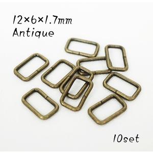12×6×1.7mm 小カン アンティーク 10...の商品画像