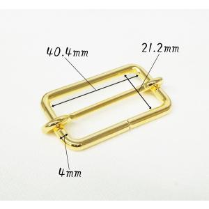 4×40mm 移動カン リュックカン 一本線送...の詳細画像2