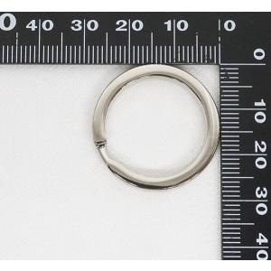 お得! 22mm 厚みのある 平二重リング 磨...の詳細画像2
