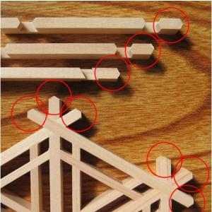 組子細工 組子キット kumiko kit ゴ...の詳細画像2