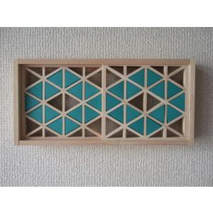 組子細工 組子キット kumiko kit 麻の葉柄 組子コースター組立キット