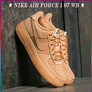 NIKE AIR FORCE 1'07 WB FLAX/WHEAT-GUM LIGHT BROWN CJ9179-200 メンズ スニーカー ナイキ エア フォース 1 '07 WB フラックス/ウィート-ガム ライトブラウン